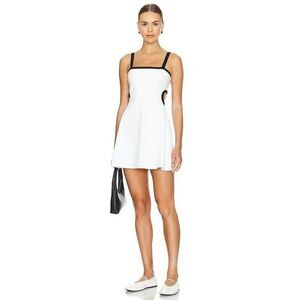 Beach Riot Women's White Black Active Mini Dress Size XS NWOT